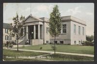Postcard of Public Library in Blue Island, Illinois, United States of America, KOOPM 11484