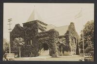 Postcard of Public Library in Santa Rosa, California, United States of America, KOOPM 10807