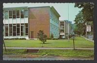 Postcard of Farmington State College Library in Farmington, Maine, United States of America, KOOPM 12639