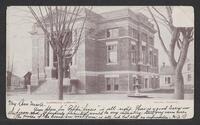 Postcard of Carnegie Public Library in Salina, Kansas, United States of America, KOOPM 12386