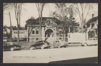 Postcard of Public Library in Caribou, Maine, United States of America, KOOPM 12597