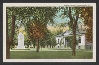 Postcard of Public Library in Edwardsville, Illinois, United States of America, KOOPM 11615