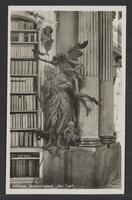 Postcard of Stift (Abbey) Library (interior) in Admont, Austria, KOOPM 00177