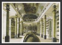 Postcard of Benediktiner Stiftsbibliothek (interior) in Braunau, Austria, KOOPM 00202