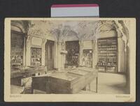 Postcard of Rolduc Seminary Library (interior) in Kerkrade, KOOPM 6493