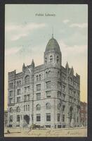 Postcard of Public Library (old) in Sioux City, Iowa, United States of America, KOOPM 12265