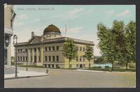Postcard of Public Library in Rockford, Illinois, United States of America, KOOPM 11704