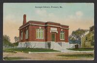 Postcard of Carnegie B.H. Bartol Library in Freeport, Maine, United States of America, KOOPM 12642