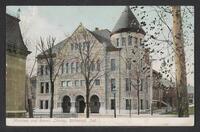 Postcard of Morrison-Reeves Public Library in Richmond, Indiana, United States of America, KOOPM 12055