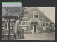 Postcard of Public Library in Naarden-Bussum, KOOPM 6594