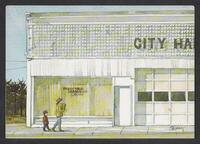 Postcard of Public Library in Sylvan Grove, Kansas, United States of America, KOOPM 12391