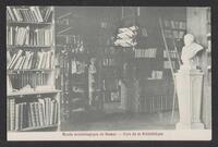 Postcard of Musee archelologique de Namur - Bibliothèque (interior) in Namur, Belgium, KOOPM 01032