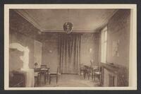 Postcard of Maison du Mouvement Estudiantin pour la CultureMorale - Bibliothèque (interior) in Bruxelles, Belgium, KOOPM 00732