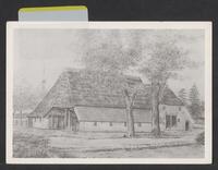 Postcard of Public Library in Odoorn, KOOPM 6629