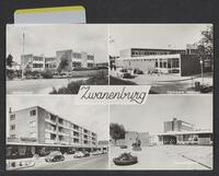 Postcard of Public Library in Zwanenburg, KOOPM 6875