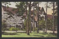 Postcard of Florida State College for Women - Library in Tallahassee, Florida, United States of America, KOOPM 11302