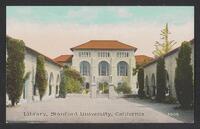 Postcard of Stanford University Library in Palo Alto, California, United States of America, KOOPM 10671