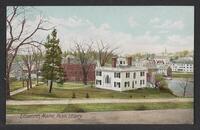Postcard of Public Library in Ellsworth, Maine, United States of America, KOOPM 12619