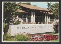 Postcard of Ronald Reagan Presidential Library in Simi Valley, California, United States of America, KOOPM 10820