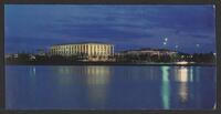 Postcard of National Library in Canberra, Australia, KOOPM 00073