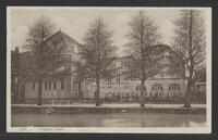 Postcard of University Library (old) in Leiden, KOOPM 6531