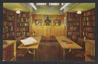 Postcard of Willard Memorial Library (interior) in Evanston, Illinois, United States of America, KOOPM 11641