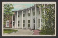 Postcard of Public Library in Mason City, Iowa, United States of America, KOOPM 12235