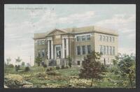 Postcard of Public Library in Aurora, Illinois, United States of America, KOOPM 11478