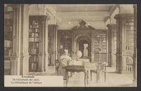 Postcard of Abdij/Abbaye - Bibliotheek (interior) in Averbode, Belgium, KOOPM 00561