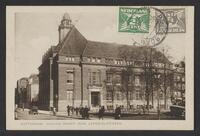 Postcard of Municipal Library (old) in Rotterdam, KOOPM 6662