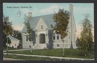 Postcard of Cary Public Library in Houlton, Maine, United States of America, KOOPM 12665