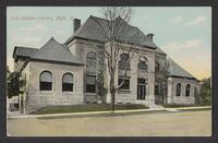 Postcard of Gail Bordon Public Library in Elgin, Illinois, United States of America, KOOPM 11622