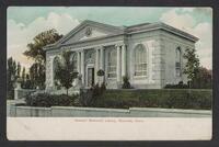 Postcard of George Maxwell Memorial Library in Rockville, Connecticut, United States of America, KOOPM 11118