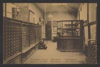 Postcard of University Library (interior) in Gent, Belgium, KOOPM 00778
