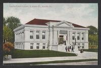 Postcard of Public Library in Galena, Illinois, United States of America, KOOPM 11646
