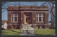 Postcard of Public Library in Brookville, Indiana, United States of America, KOOPM 11782