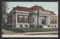 Postcard of Carnegie Public Library in Danville, Illinois, United States of America, KOOPM 11598