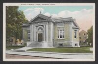 Postcard of Public Library in South Norwalk, Connecticut, United States of America, KOOPM 11126