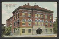 Postcard of Public Library in Peoria, Illinois, United States of America, KOOPM 11691