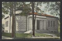 Postcard of Cutler Memorial Library in Farmington, Maine, United States of America, KOOPM 12637