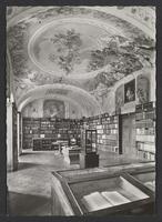 Postcard of Abtei (Abbey) Library (interior) in Geras, Austria, KOOPM 00212