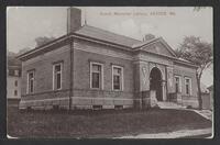 Postcard of Public Library in Dexter, Maine, United States of America, KOOPM 12607