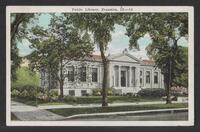Postcard of Public Library in Evanston, Illinois, United States of America, KOOPM 11627