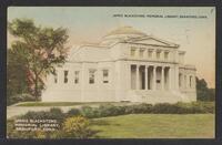Postcard of James Blackstone Memorial Public Library in Branford, Connecticut, United States of America, KOOPM 10912