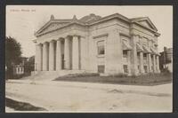Postcard of Carnegie Library in Muncie, Indiana, United States of America, KOOPM 11994