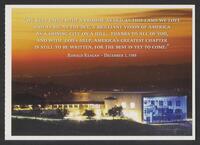 Postcard of Ronald Reagan Presidential Library in Simi Valley, California, United States of America, KOOPM 10819