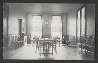Postcard of Retraitenhuis "Thabor" - Reading Room in Rotterdam, KOOPM 6697