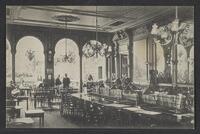 Postcard of Hotel Krasnapolsky - Leeszaal (interior) in Amsterdam, KOOPM 6090
