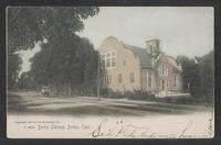 Postcard of Free Library in Derby, Connecticut, United States of America, KOOPM 10927