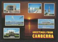 Postcard of National Library in Canberra, Australia, KOOPM 00067